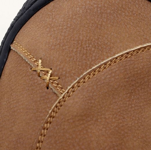 メンズ スリッポン 面ファスナー式スエード調カジュアルスリッポン