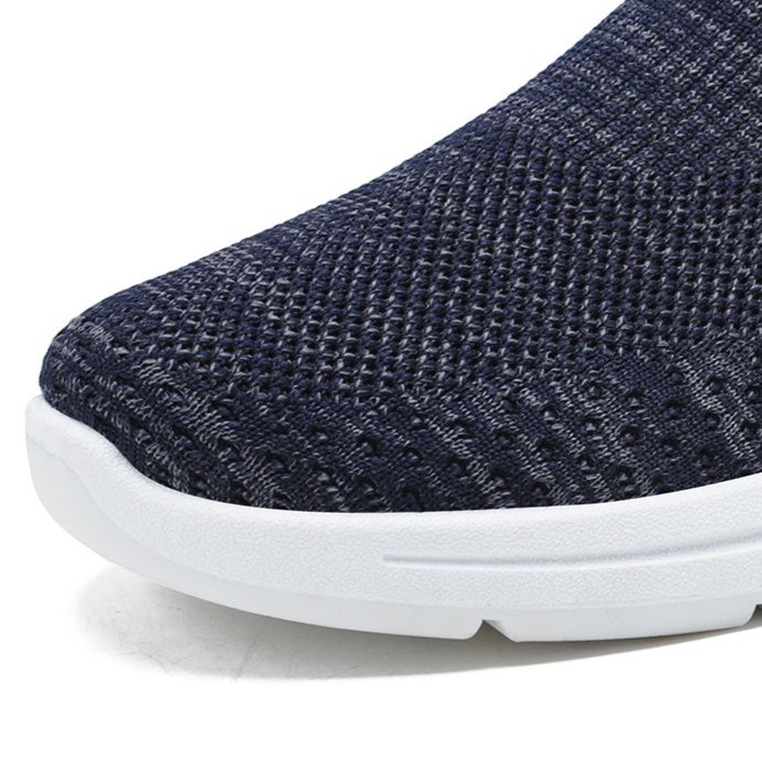 メンズ スリッポン 軽量ニット素材の履き心地抜群スリッポン