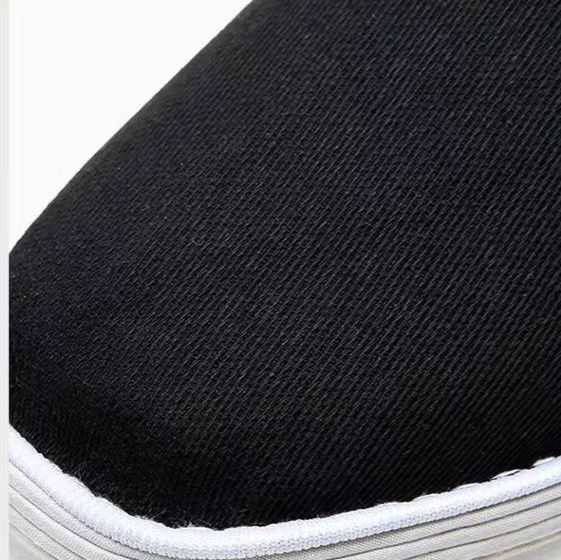 メンズ スリッポン シンプルデザイン キャンバス地スリッポン