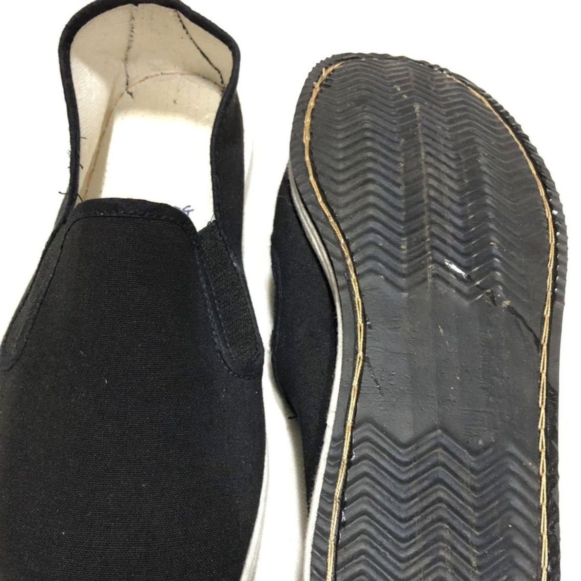 メンズ スリッポンキャンバス 布製シンプルデザインシューズ