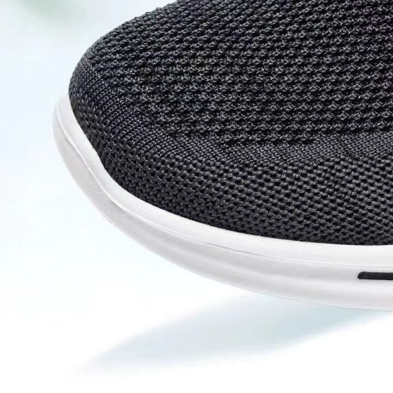 メンズ スリッポンキャンバス 軽量素材通気性抜群メッシュスニーカー