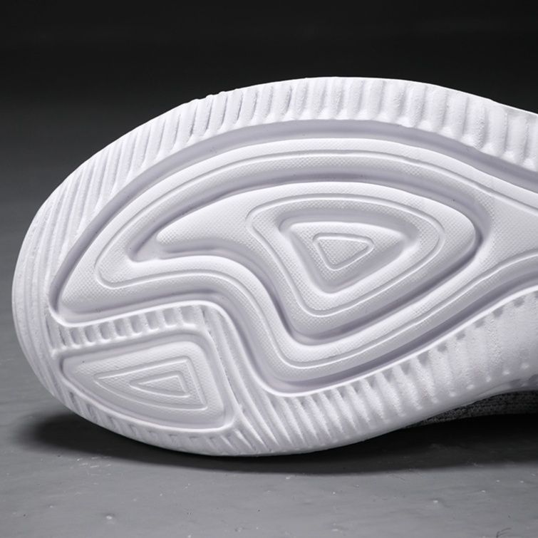 メンズ スリッポンキャンバス ニット編み軽量ソックス型スニーカー