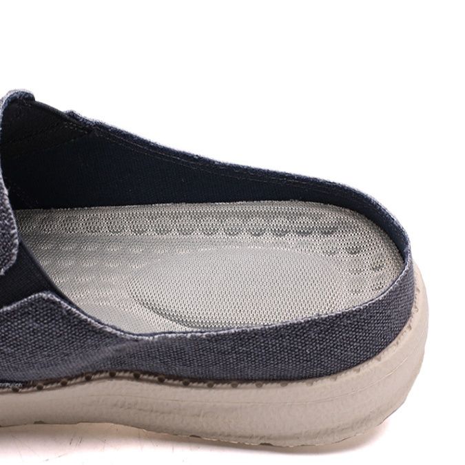 メンズ スリッポン 軽量キャンバス地カジュアルシューズ