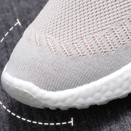 メンズ スリッポン 軽量ニット編みメンズソックス型スニーカー