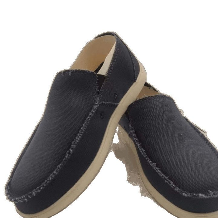 メンズ スリッポン 軽量快適キャンバス地カジュアルシューズ