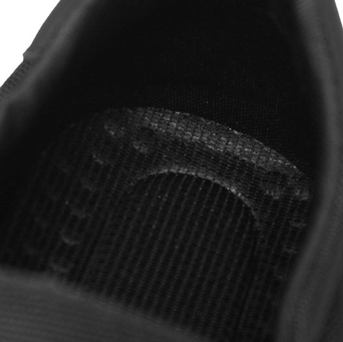 メンズ スリッポン 軽量厚底キャンバスシューズ