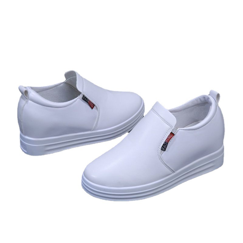 メンズ スリッポン 多機能レザー製メンズスリッポン