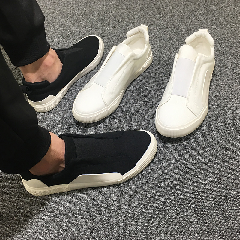スリッポン メンズ レザー 本革製シンプル設計スリッポン紳士靴