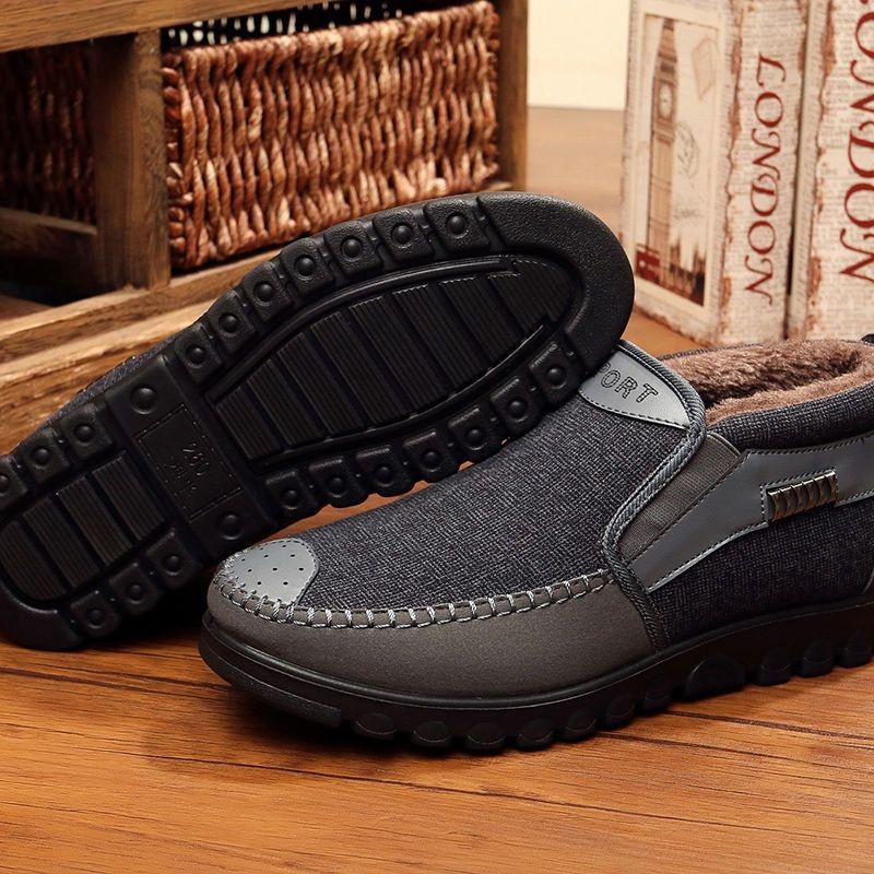 メンズ スリッポン 履き心地抜群の軽量スエード調スリッポン