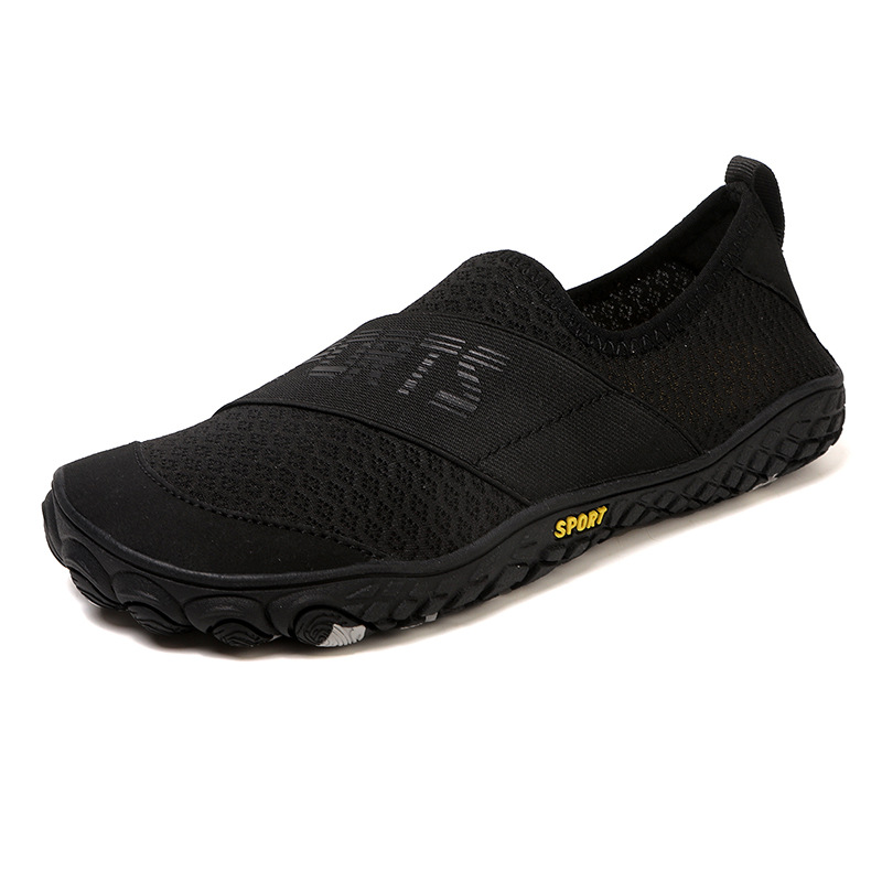 メンズ スリッポン 軽量通気性メッシュスポーツシューズ