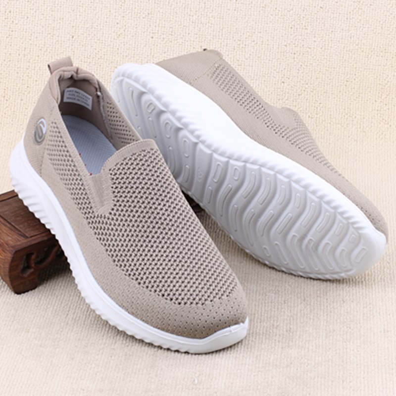 メンズ スリッポン 軽量通気性抜群メッシュ素材スリッポンシューズ