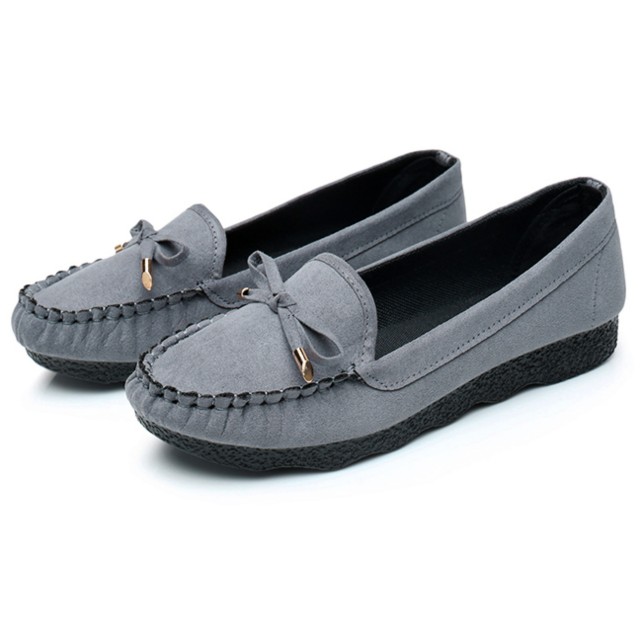 メンズ リボン モカシン スリッポン 紳士靴