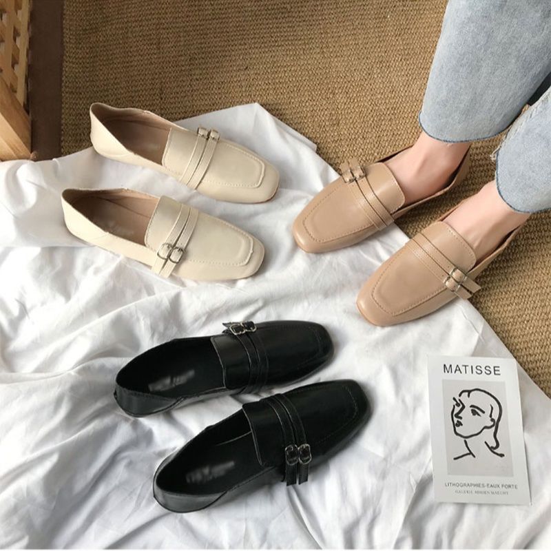 レディースモカシンスリッポン快適歩行