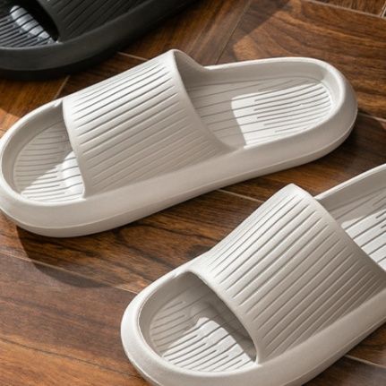 スリッポン 厚底クッション軽量ルームサンダルメンズ