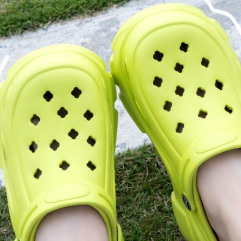 スリッポンメンズ 厚底プラットフォームサンダルスリッポン