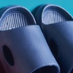 スリッポン 厚底軽量クッションサンダル