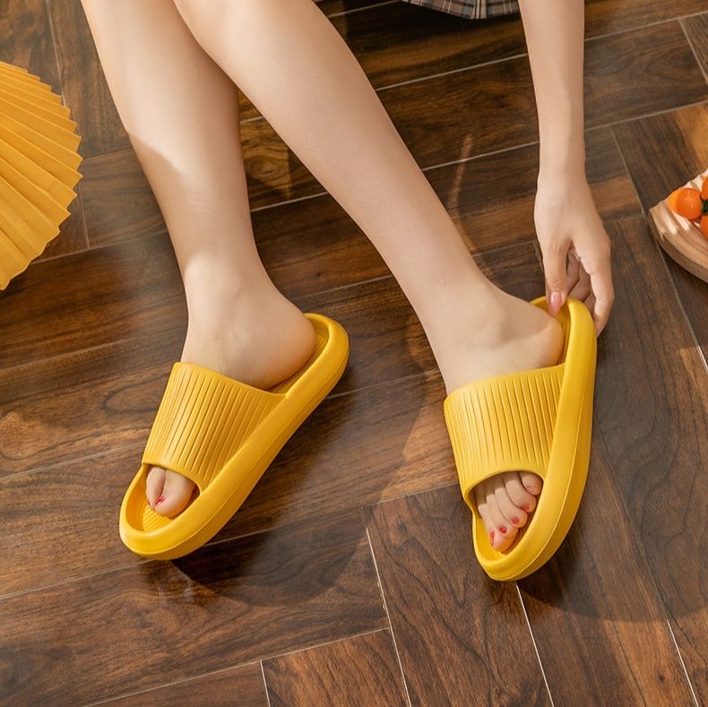 厚底クッション軽量サンダルスリッポン