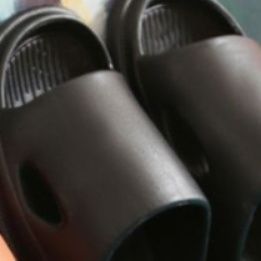 スリッポンメンズ 厚底軽量クッションサンダル