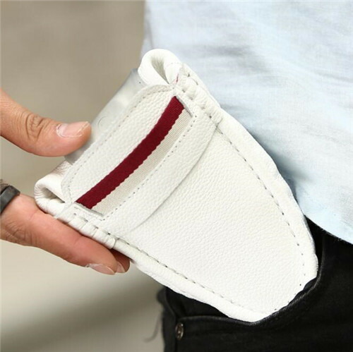 メンズ本革ローファー運転靴スリッポン