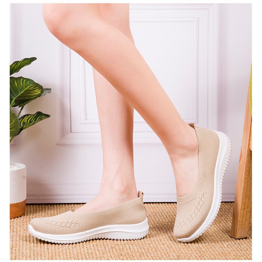 レディース 軽量快適 メッシュ素材 コンフォートスリッポン