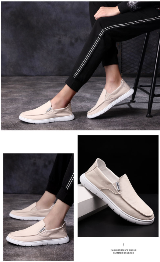 メンズ スリッポン 軽量 無地 カジュアル シューズ 通勤通学