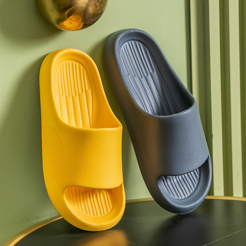 厚底クッション室内用スリッポンサンダルメンズ