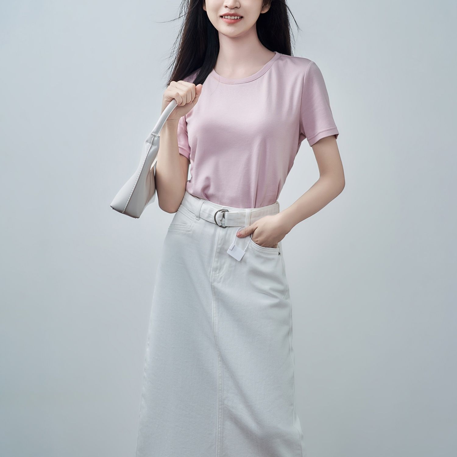 スリットスカート 優美スリットロングスカート