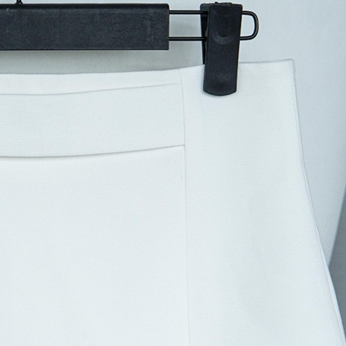 スリットスカート 上品フロントスリットタイトスカート