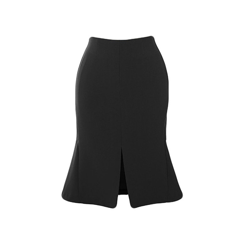 裾フレア切替タイトスリットスカート