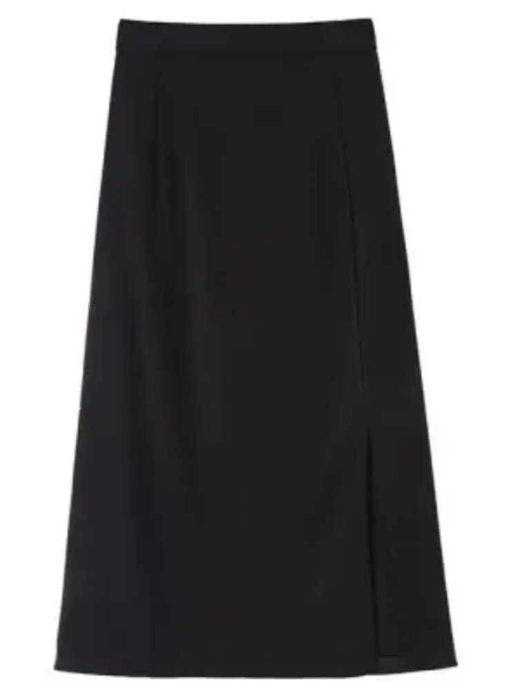 スリットスカート すっきりシルエット スリットスカート