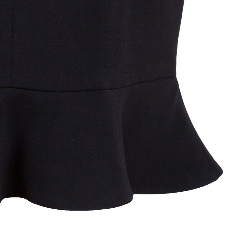 裾フレア切替タイトスリットスカート