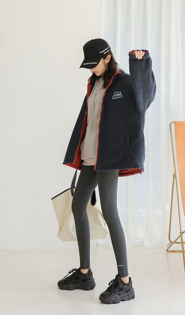スパッツ 裏起毛 あったか保温リブ編みスパッツ
