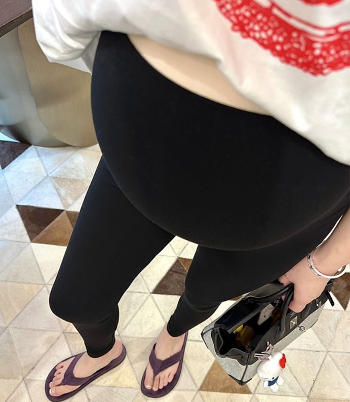 スパッツ マタニティ お腹らくらくマタニティスパッツ 