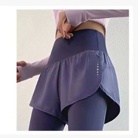 スパッツ 二重構造ショートパンツ付きリライブスパッツ