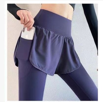 スパッツ 二重構造ショートパンツ付きリライブスパッツ