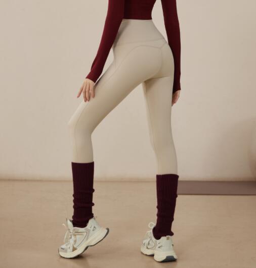 高腰ヨガスパッツ速乾フィットネス用スポーツウェア