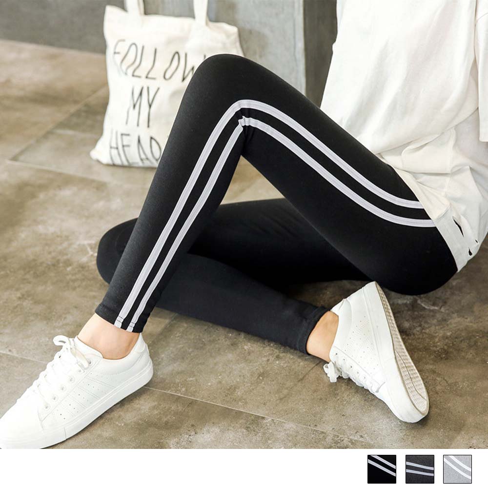 サイドライン スパッツ レディース 美脚