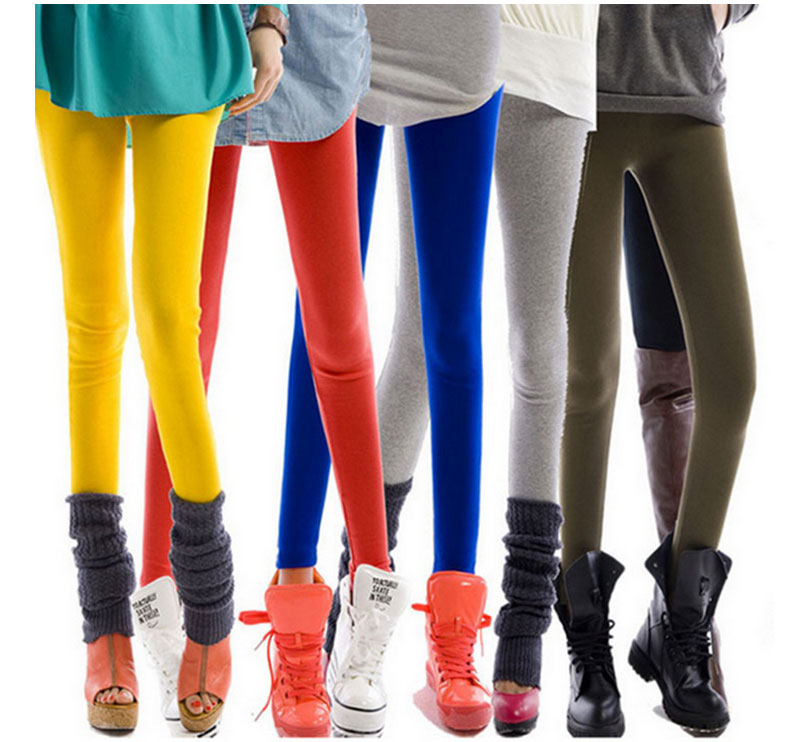 春秋レディースヨガスパッツ七分九分丈レギンス