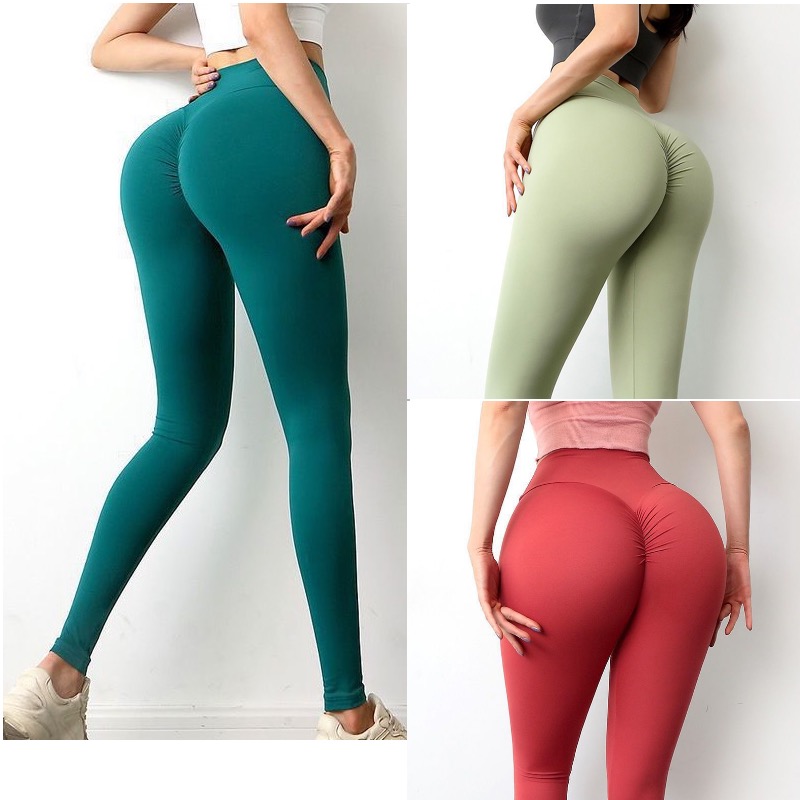 ハイウエストスパッツ レディース ヨガ用フィット美脚レギンス