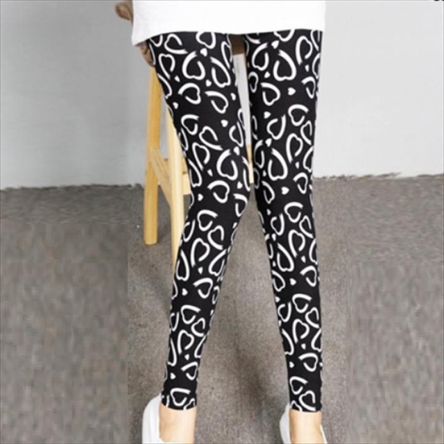 ヨガ対応伸縮レギンススパッツ多柄展開