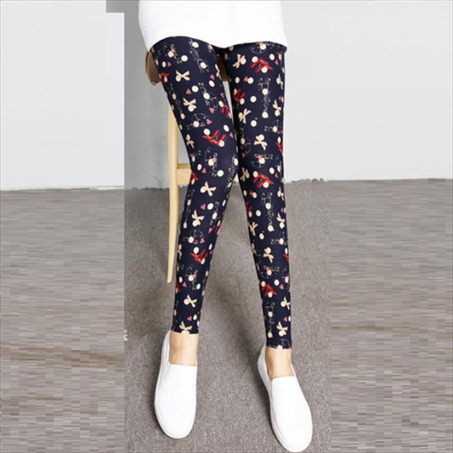 ヨガ対応伸縮レギンススパッツ多柄展開