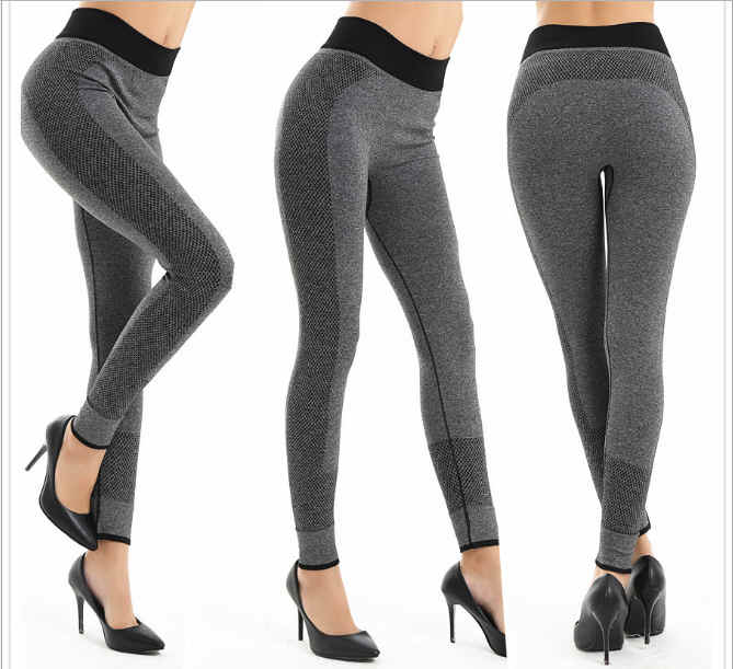 人気ヨガ九分丈運動スパッツ