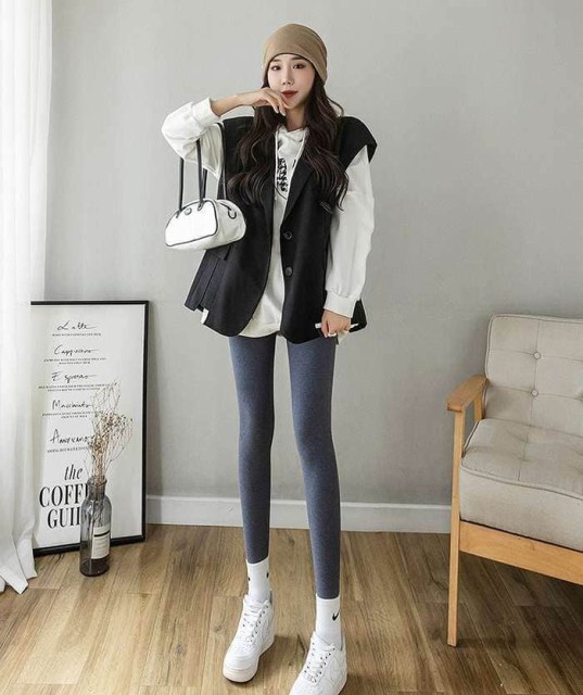 スパッツ 秋新作大きいサイズヨガレギンス女性用