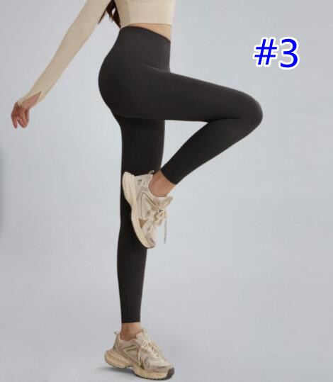 速乾ヨガスパッツ フィットネス用ハイウエスト