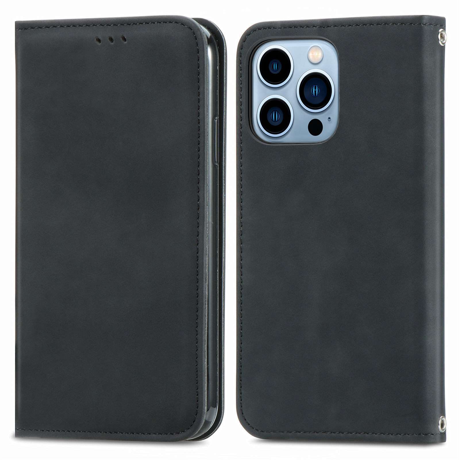 手帳型スマホケース  高級感漂う手帳型アイフォンケース
