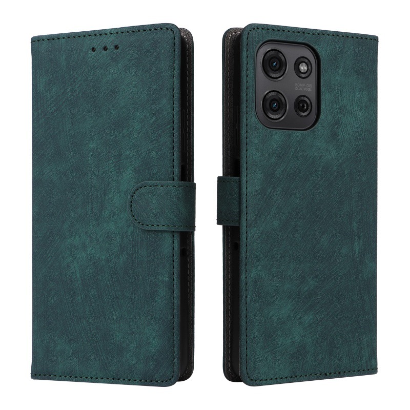 手帳型スマホケース ヴィンテージ風多機能手帳ケース