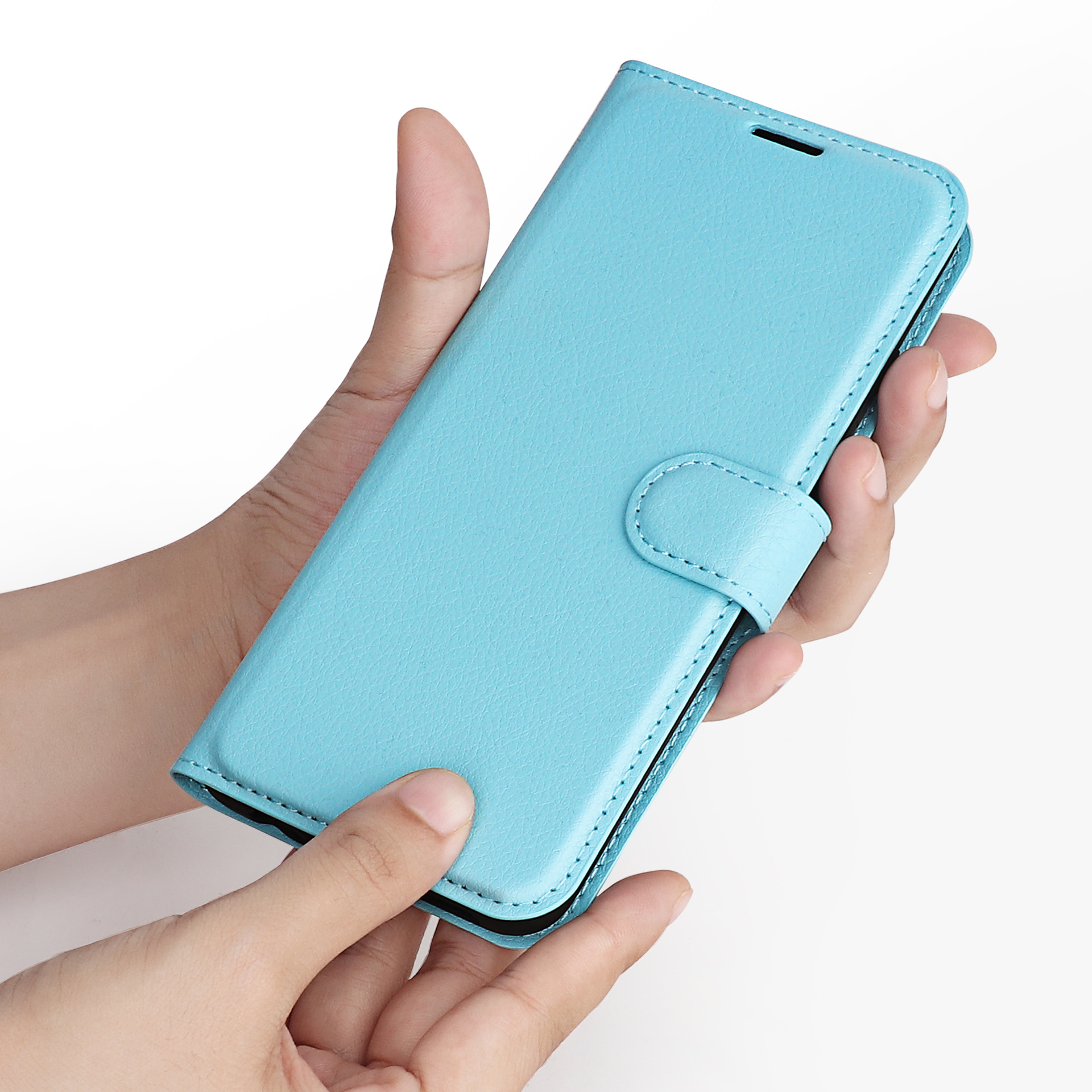 手帳型スマホケース 高級感漂う多機能財布型ケース