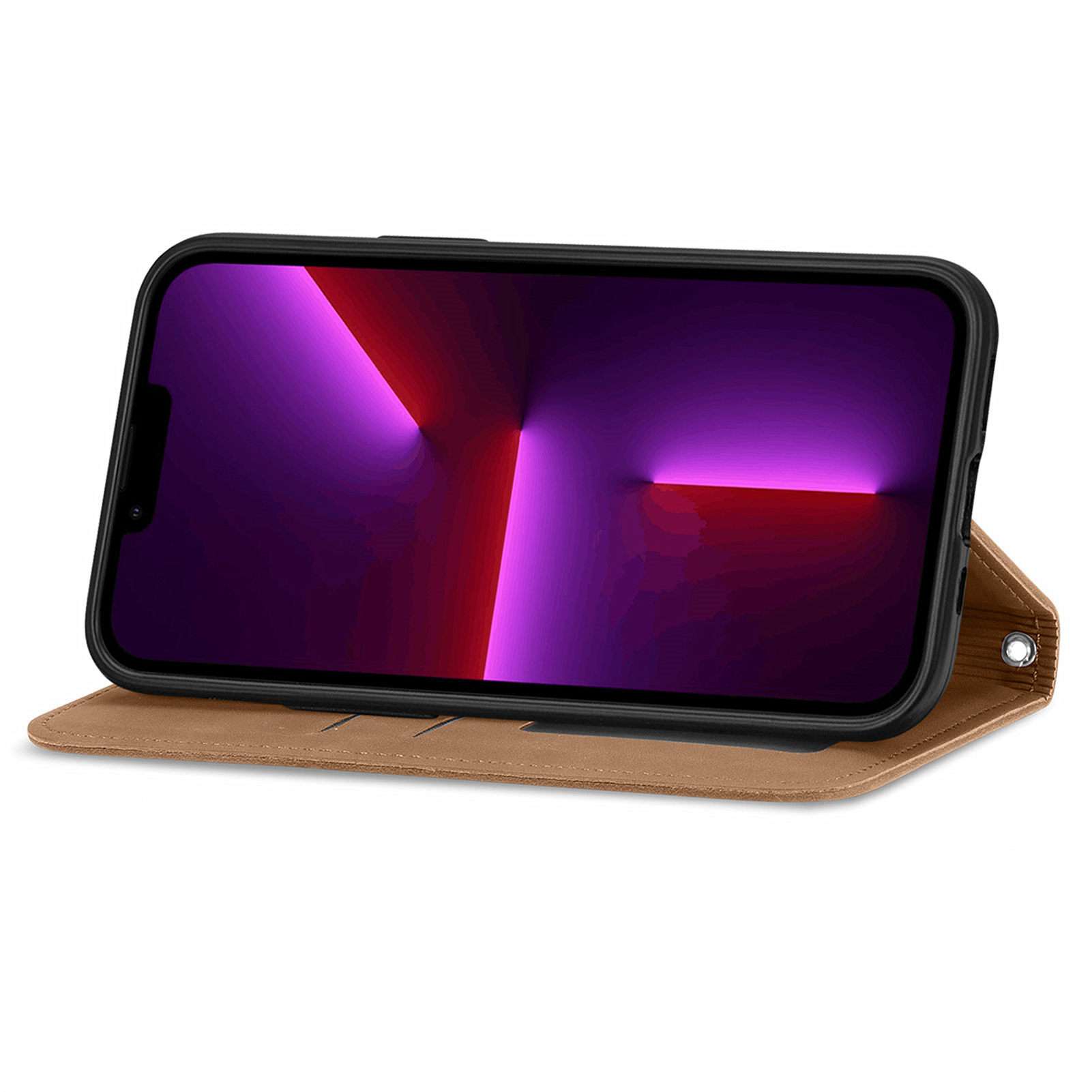 手帳型スマホケース  高級感漂う手帳型アイフォンケース