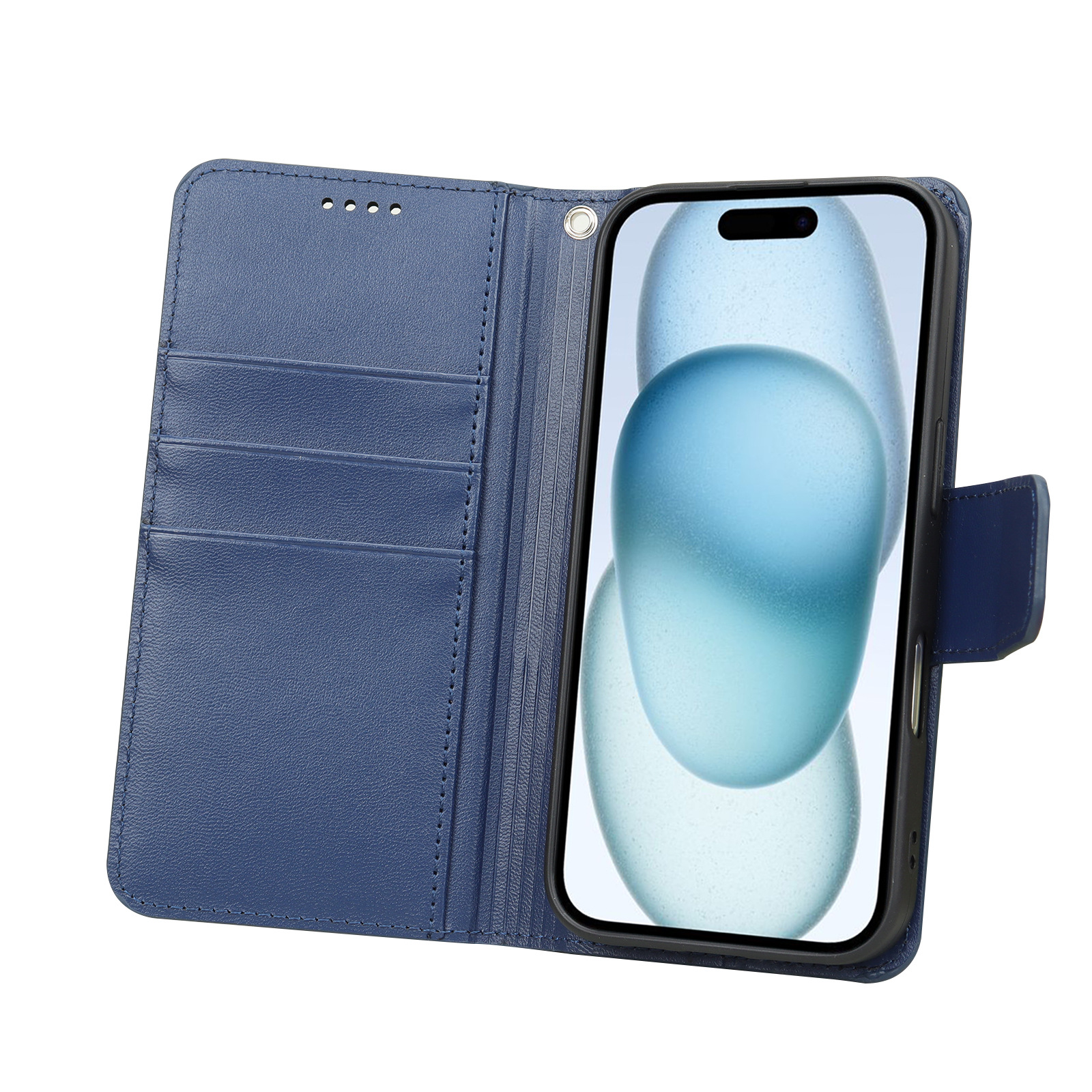 手帳型スマホケース 多機能型高級革素材手帳ケース