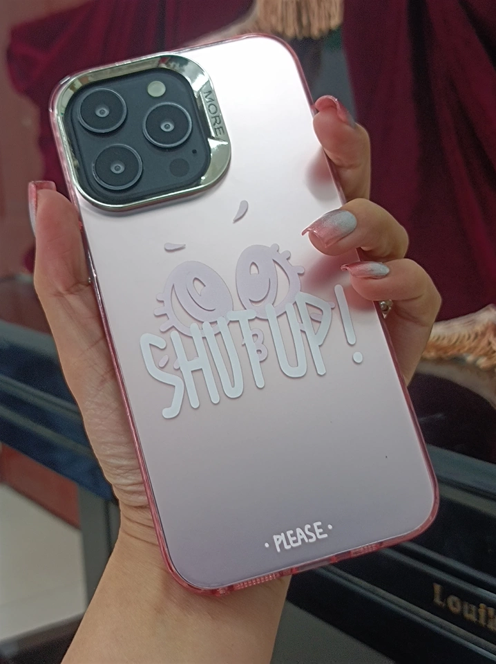 手帳型スマホケース 静寂を求める落書きスマホケース